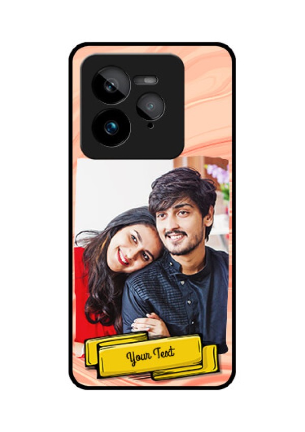Realme GT 7 Pro Custom Glass Phone Case - Marble Texture Design