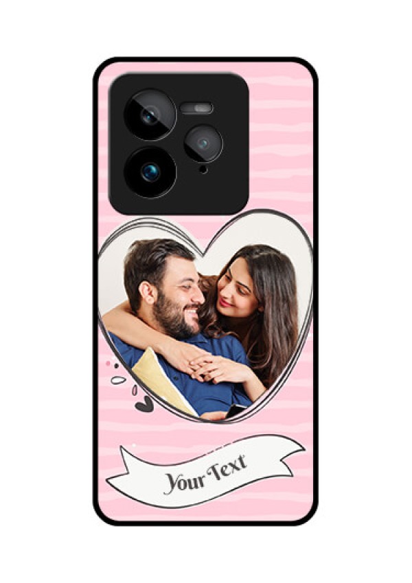 Realme GT 7 Pro Custom Glass Phone Case - Vintage Heart Design