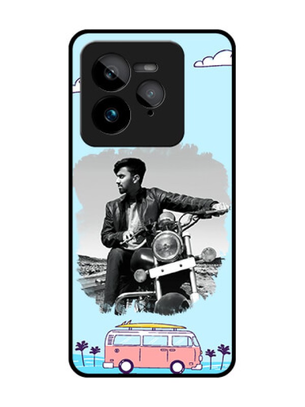 Custom Realme GT 7 Pro Custom Glass Phone Case - Travel and Adventure Design