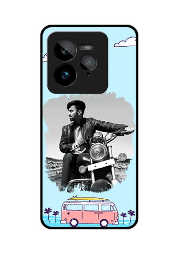 Realme GT 7 Pro Custom Glass Phone Case - Travel and Adventure Design