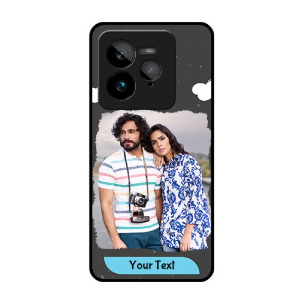 Realme GT 7 Pro Custom Glass Phone Case - Splashes With Love Doodles Design Realme GT 7 Pro Custom Glass Phone Case - Splashes With Love Doodles Design