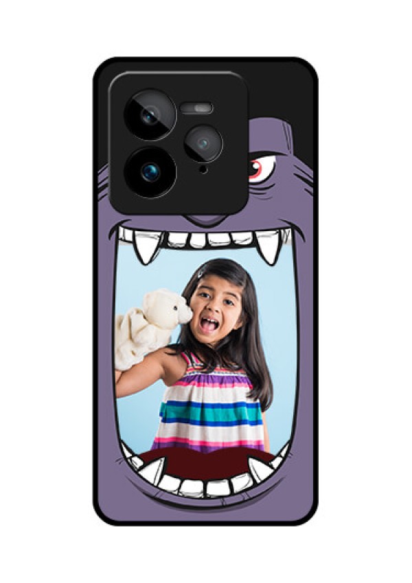 Realme GT 7 Pro Custom Glass Phone Case - Angry Monster Design