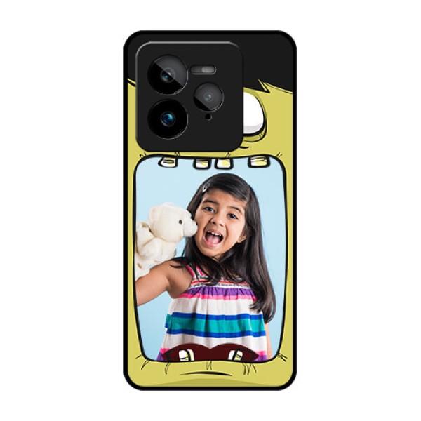 Realme GT 7 Pro Custom Glass Phone Case - Cartoon Monster Back Case Design Realme GT 7 Pro Custom Glass Phone Case - Cartoon Monster Back Case Design