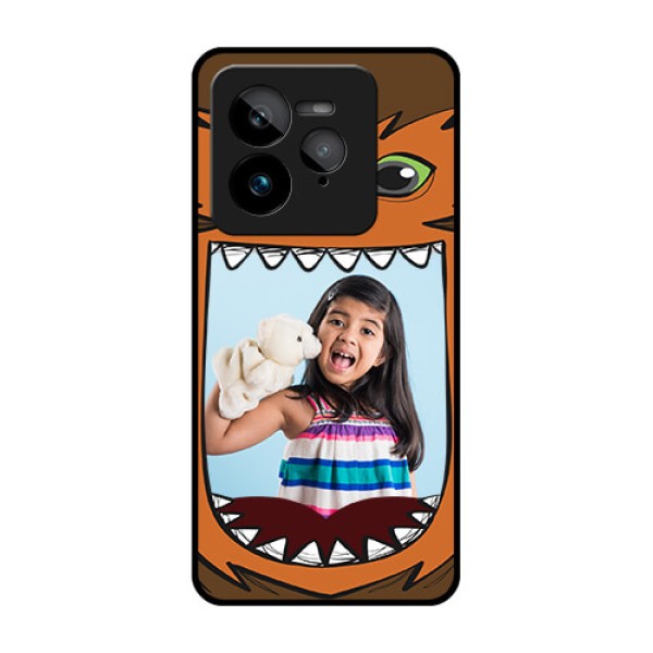 Realme GT 7 Pro Custom Glass Phone Case - Owl Monster Back Case Design Realme GT 7 Pro Custom Glass Phone Case - Owl Monster Back Case Design