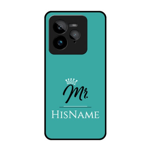 Realme GT 7 Pro Custom Glass Phone Case - Mr With Name Design