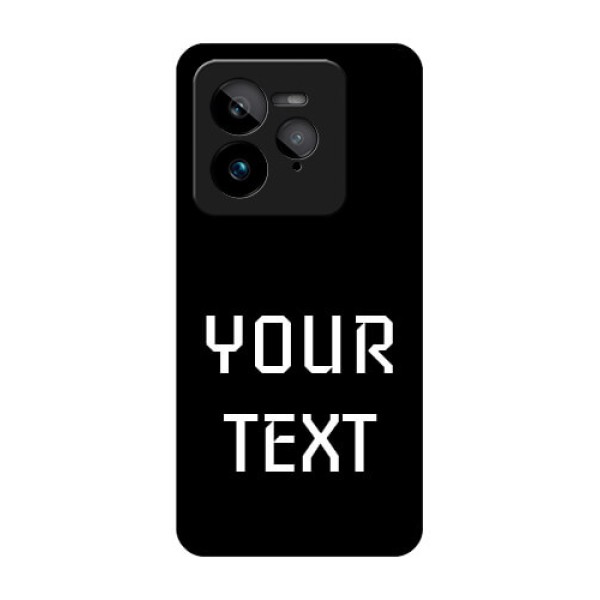 Realme GT 7 Pro Custom Glass Phone Case - Your Name Design