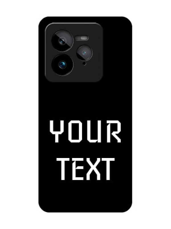 Custom Realme GT 7 Pro Custom Glass Phone Case - Your Name Design