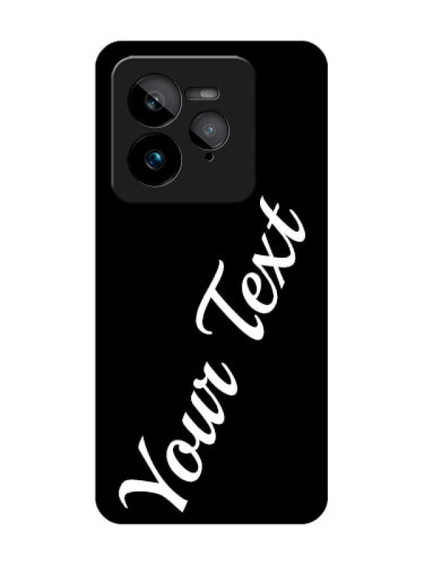 Custom Realme GT 7 Pro Custom Glass Phone Case - With Your Name Design