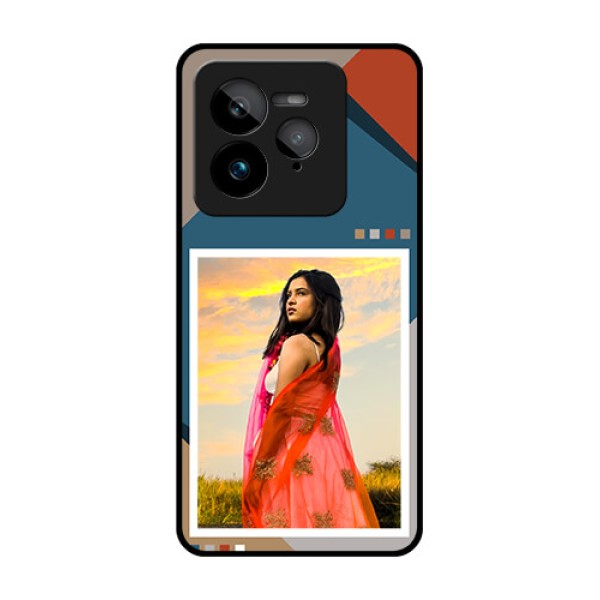 Realme GT 7 Pro Custom Glass Phone Case - Retro Color Pallet Design Realme GT 7 Pro Custom Glass Phone Case - Retro Color Pallet Design