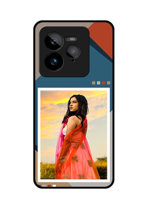 Realme GT 7 Pro Custom Glass Phone Case - Retro Color Pallet Design