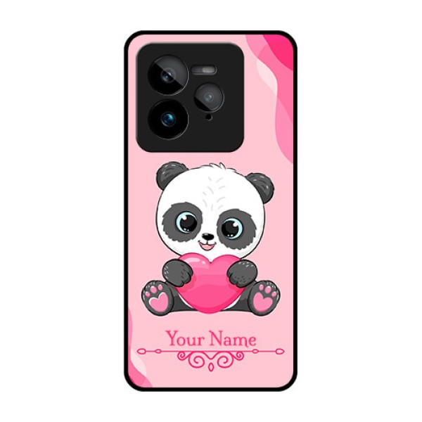 Realme GT 7 Pro Custom Glass Phone Case - Cute Panda Design