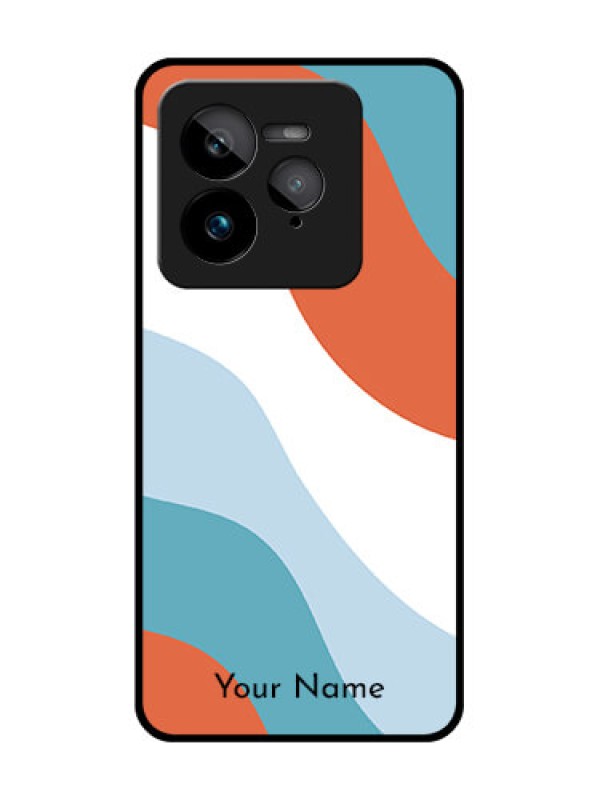Custom Realme GT 7 Pro Custom Glass Phone Case - Coloured Waves Design