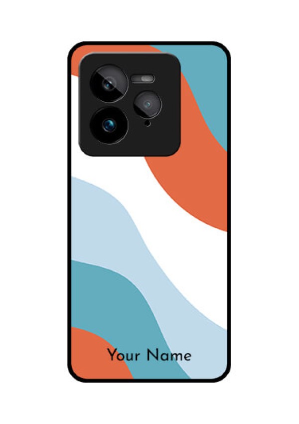 Realme GT 7 Pro Custom Glass Phone Case - Coloured Waves Design
