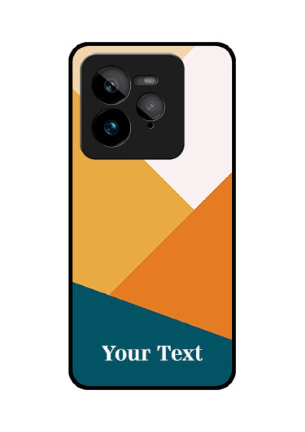 Realme GT 7 Pro Custom Glass Phone Case - Stacked Multi - Colour Design