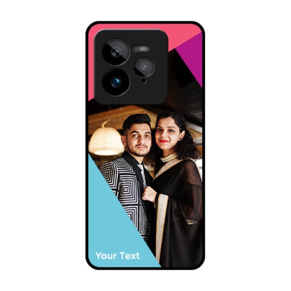 Realme GT 7 Pro Custom Glass Phone Case - Stacked Triple Colour Design Realme GT 7 Pro Custom Glass Phone Case - Stacked Triple Colour Design