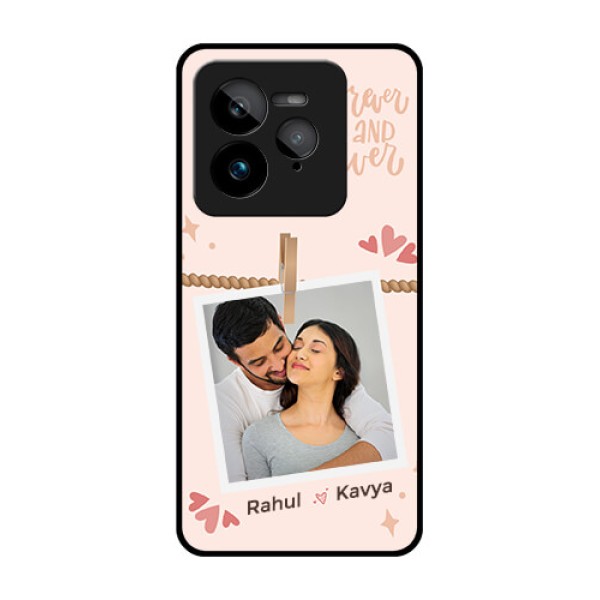 Realme GT 7 Pro Custom Glass Phone Case - Forever And Ever Love Design Realme GT 7 Pro Custom Glass Phone Case - Forever And Ever Love Design