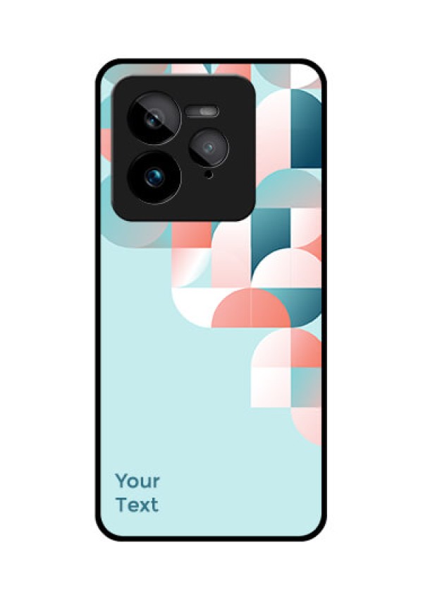 Realme GT 7 Pro Custom Glass Phone Case - Stylish Semi - Circle Pattern Design