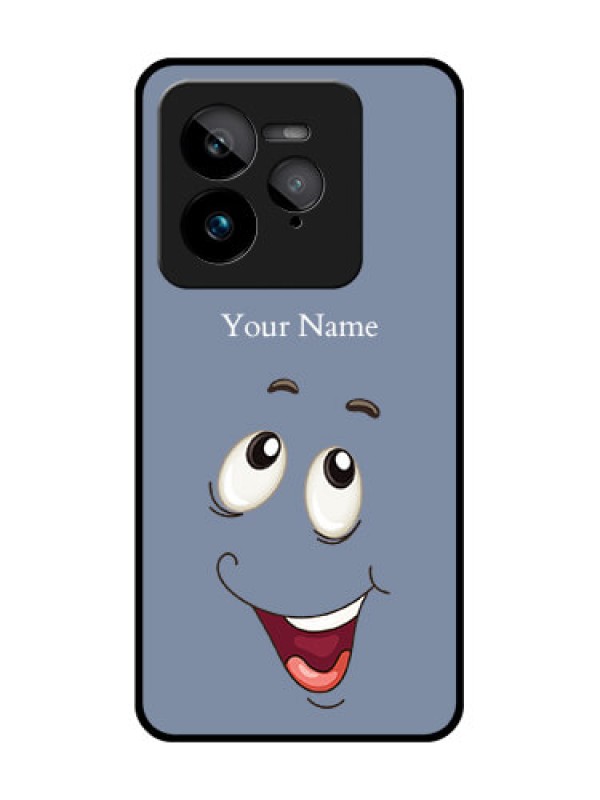 Custom Realme GT 7 Pro Custom Glass Phone Case - Laughing Cartoon Face Design