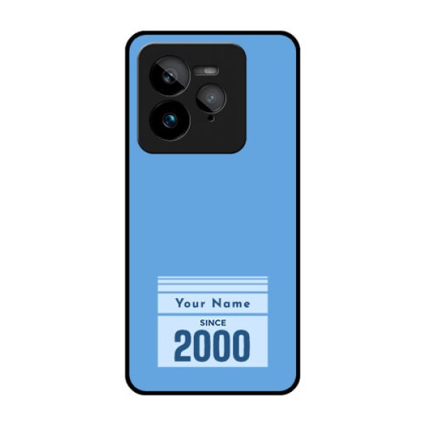 Realme GT 7 Pro Custom Glass Phone Case - Custom Year Of Birth Design Realme GT 7 Pro Custom Glass Phone Case - Custom Year Of Birth Design
