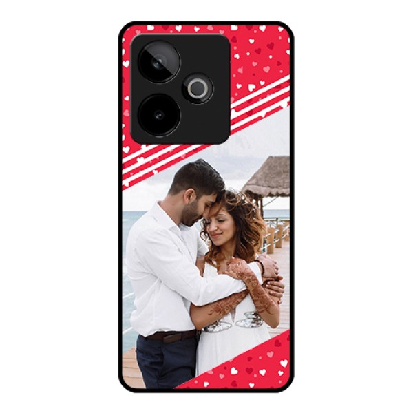 Realme GT 7T 5G Custom Glass Phone Case - Valentines Gift Design