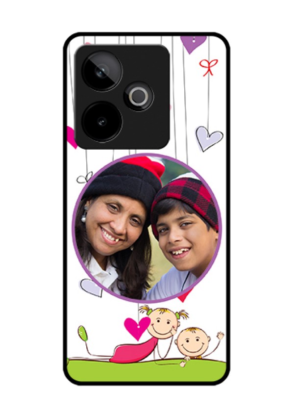 Realme GT 7T 5G Custom Glass Phone Case - Cute Kids Phone Case Design