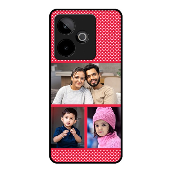 Realme GT 7T 5G Custom Glass Phone Case - Bulk Photo Upload Design Realme GT 7T 5G Custom Glass Phone Case - Bulk Photo Upload Design
