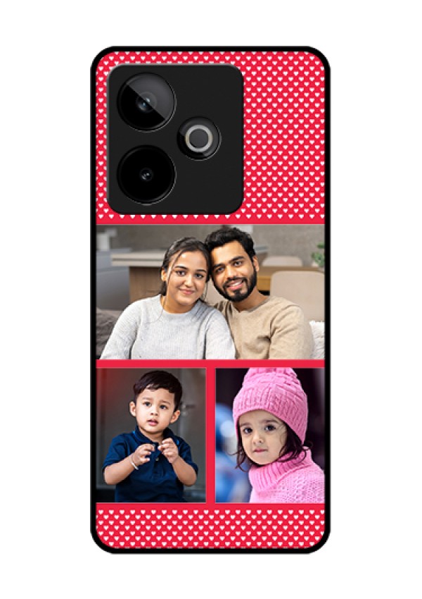 Realme GT 7T 5G Custom Glass Phone Case - Bulk Photo Upload Design