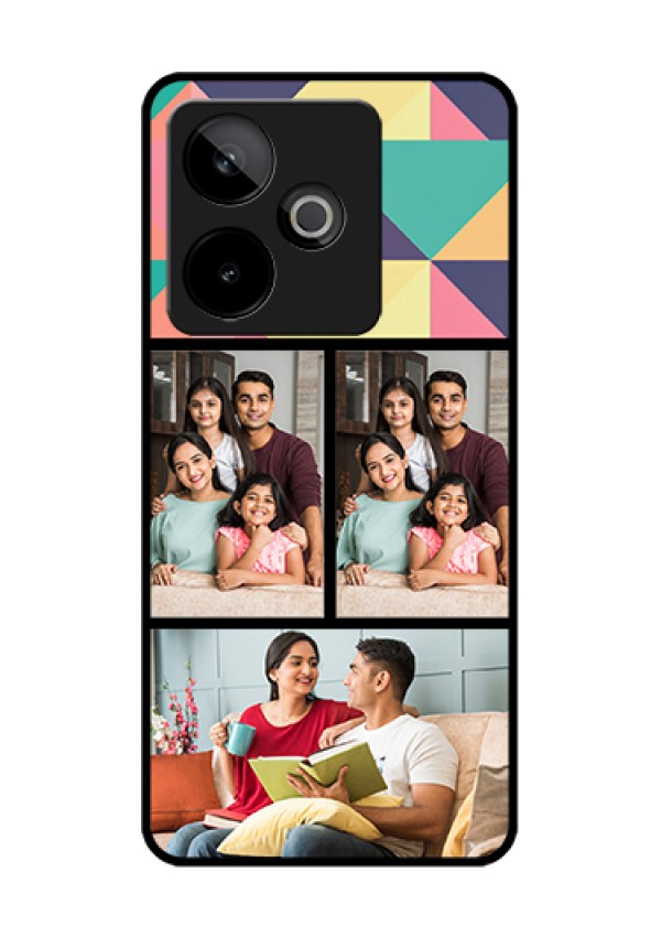 Realme GT 7T 5G Custom Glass Phone Case - Bulk Pic Upload Design