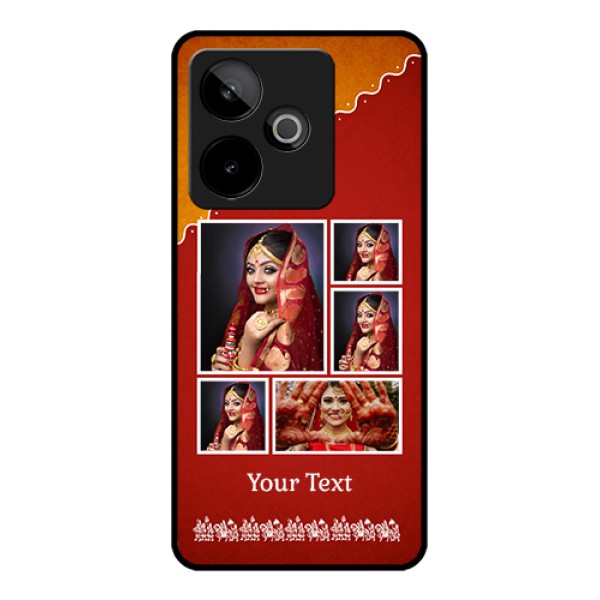 Realme GT 7T 5G Custom Glass Phone Case - Wedding Pic Upload Design Realme GT 7T 5G Custom Glass Phone Case - Wedding Pic Upload Design