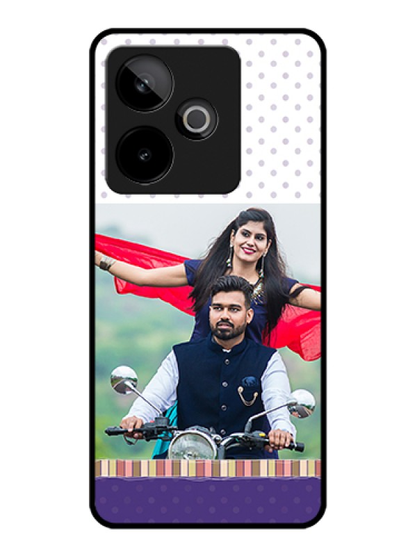 Custom Realme GT 7T 5G Custom Glass Phone Case - Cute Family Design