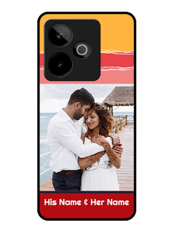 Custom Realme GT 7T 5G Custom Glass Phone Case - Colorful Case Design