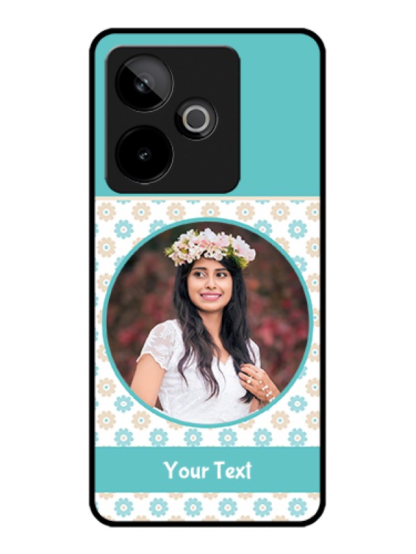 Custom Realme GT 7T 5G Custom Glass Phone Case - Beautiful Flowers Design