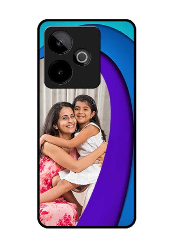 Realme GT 7T 5G Custom Glass Phone Case - Simple Pattern Design