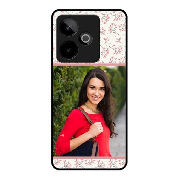 Realme GT 7T 5G Custom Glass Phone Case - Stunning Floral Design