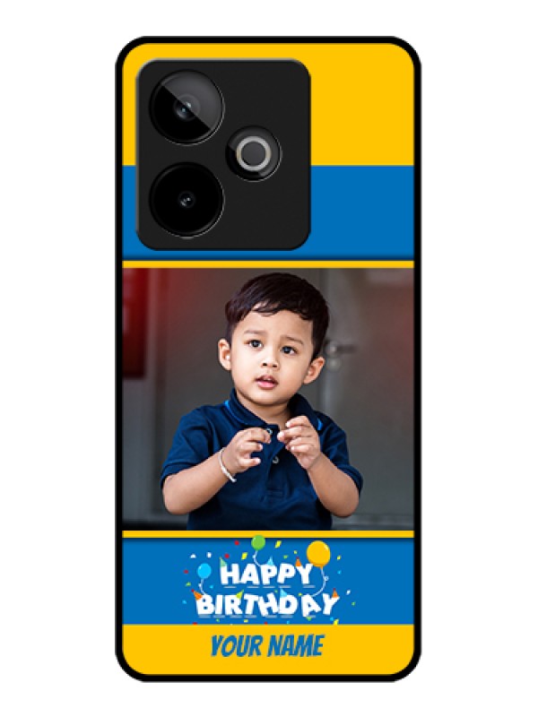 Custom Realme GT 7T 5G Custom Glass Phone Case - Birthday Wishes Design