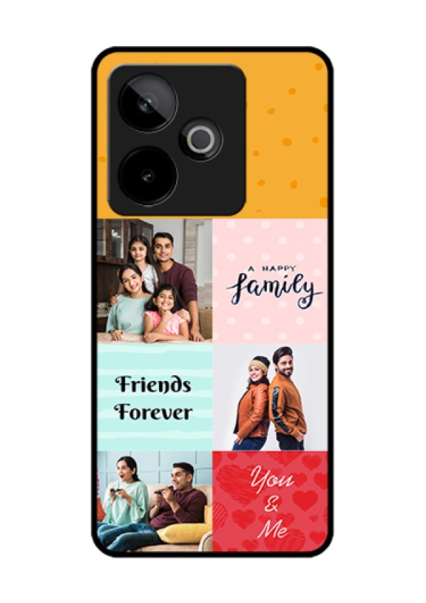 Realme GT 7T 5G Custom Glass Phone Case - Images With Quotes Design