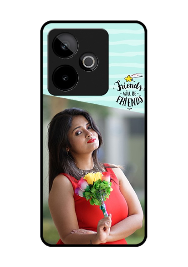 Realme GT 7T 5G Custom Glass Phone Case - Friends Picture Icon Design