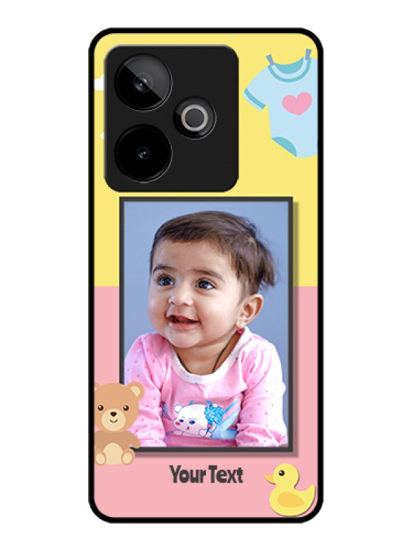 Custom Realme GT 7T 5G Custom Glass Phone Case - Kids 2 Color Design