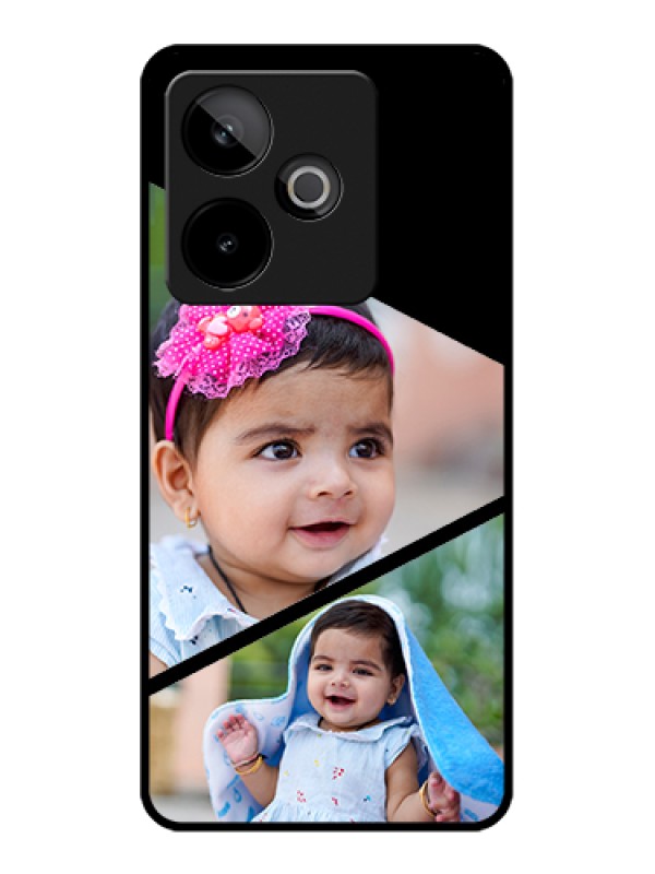 Custom Realme GT 7T 5G Custom Glass Phone Case - Semi Cut Design