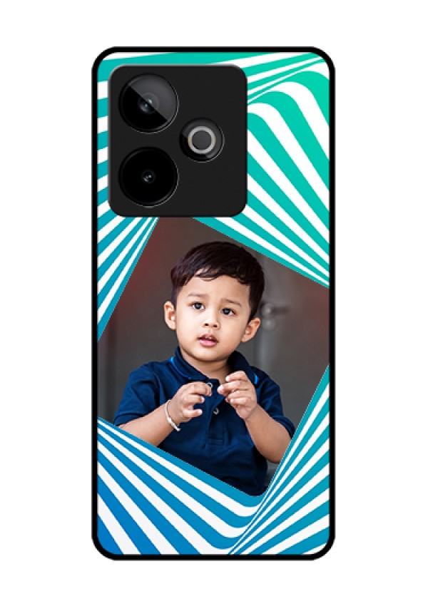 Realme GT 7T 5G Custom Glass Phone Case - Abstract Spiral Design