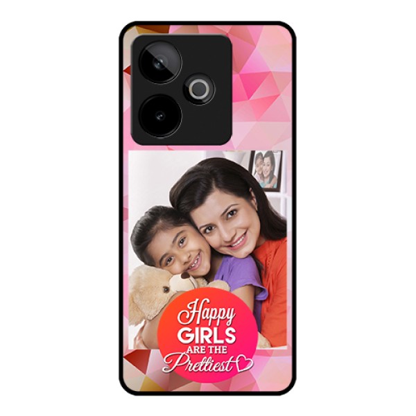 Realme GT 7T 5G Custom Glass Phone Case - Abstract Triangle Design