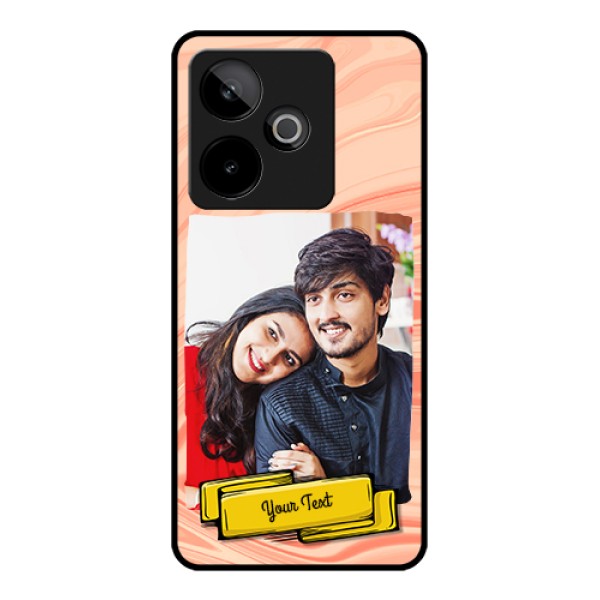 Realme GT 7T 5G Custom Glass Phone Case - Marble Texture Design Realme GT 7T 5G Custom Glass Phone Case - Marble Texture Design