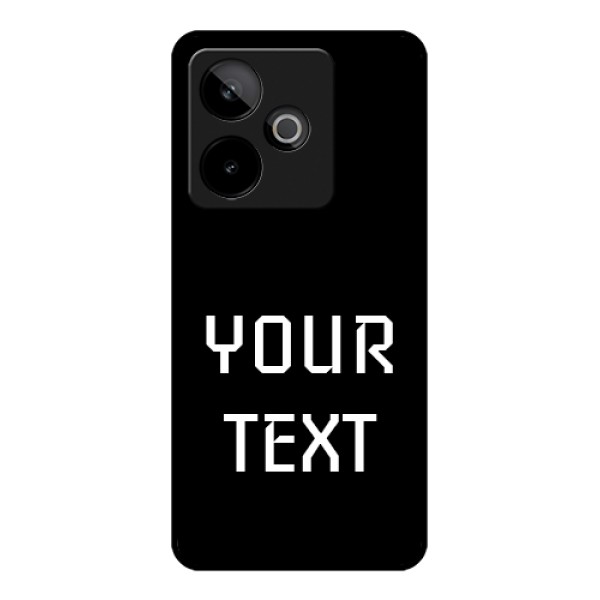 Realme GT 7T 5G Custom Glass Phone Case - Your Name Design