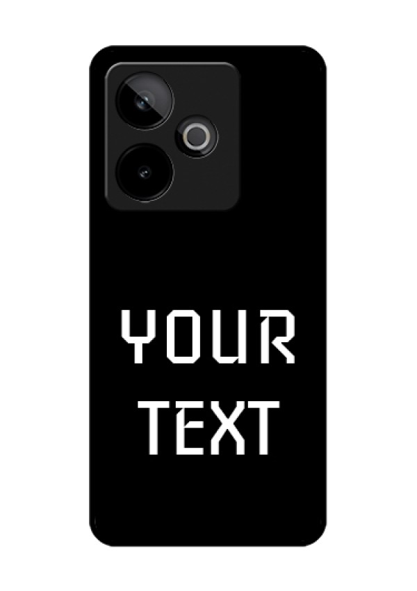 Realme GT 7T 5G Custom Glass Phone Case - Your Name Design