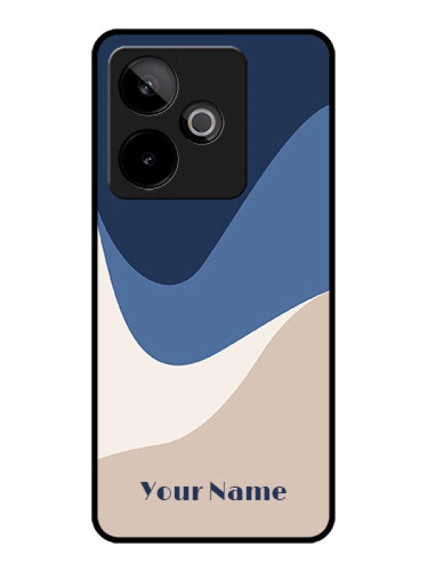 Custom Realme GT 7T 5G Custom Glass Phone Case - Abstract Drip Art Design