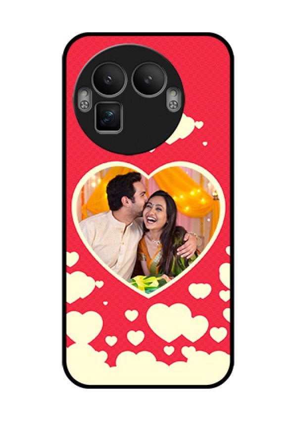 Realme GT 8 Pro Custom Glass Phone Case - Love Symbols Phone Cover Design