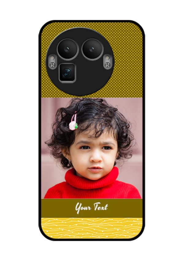 Realme GT 8 Pro Custom Glass Phone Case - Simple Green Color Design