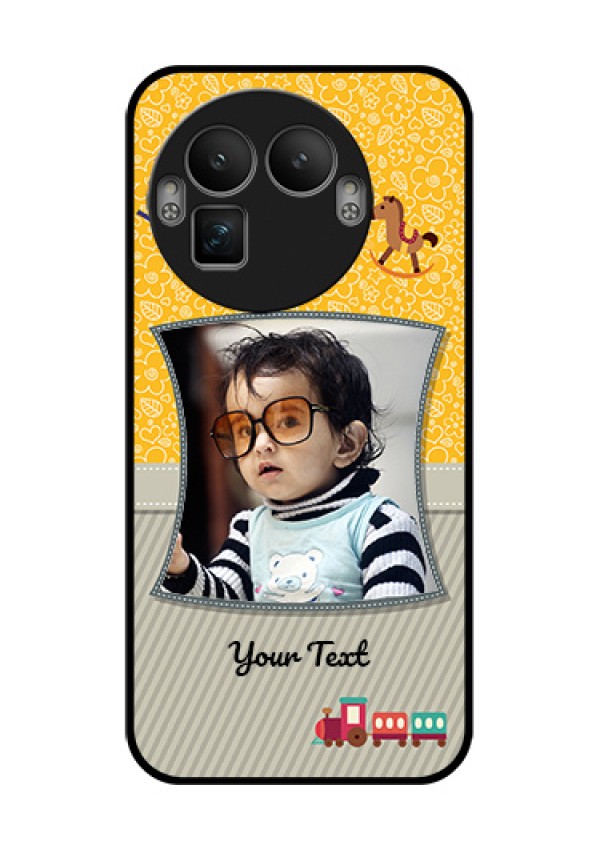 Realme GT 8 Pro Custom Glass Phone Case - Baby Picture Upload Design
