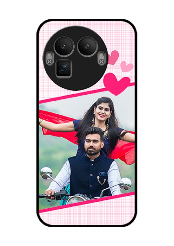 Realme GT 8 Pro Custom Glass Phone Case - Love Shape Heart Design