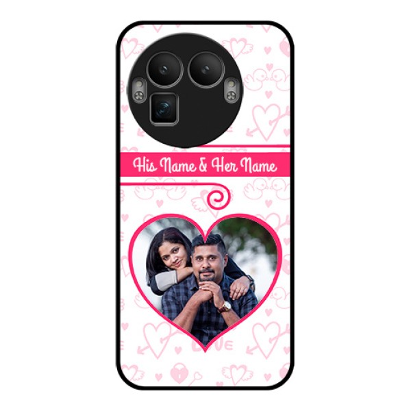 Realme GT 8 Pro Custom Glass Phone Case - Heart Shape Love Design Realme GT 8 Pro Custom Glass Phone Case - Heart Shape Love Design